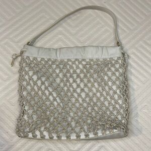 Elizabeth and James Rope Netted Shoulder Bag